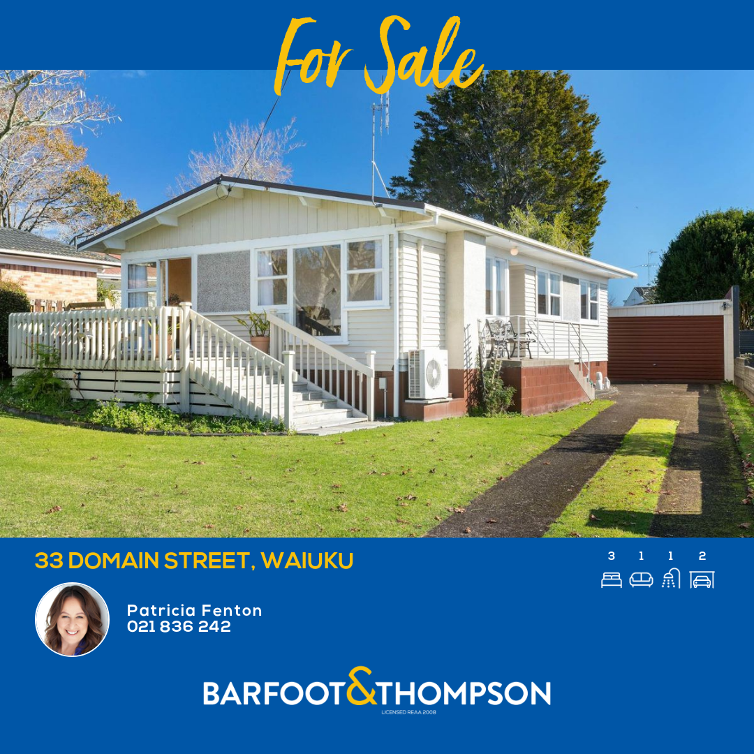 Barfoot & Thompson Waiuku Facebook ad from Jul 16, 2026