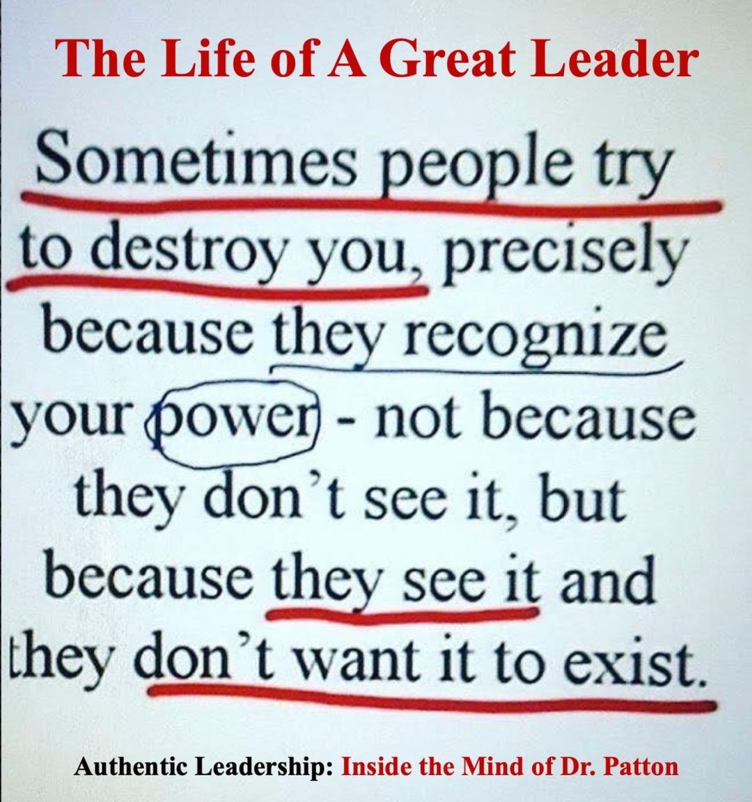 Authentic Leadership: Inside the Mind of Dr. Patton Facebook ad