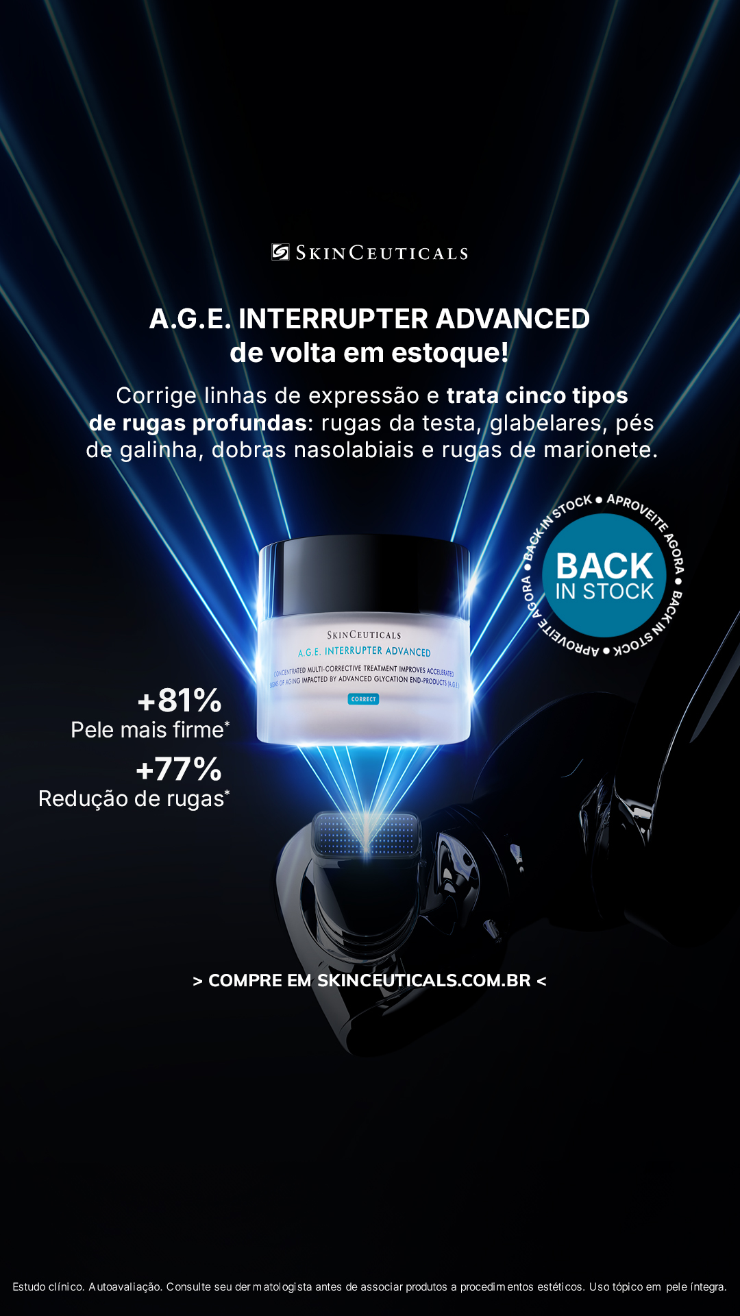 SkinCeuticals Facebook ad