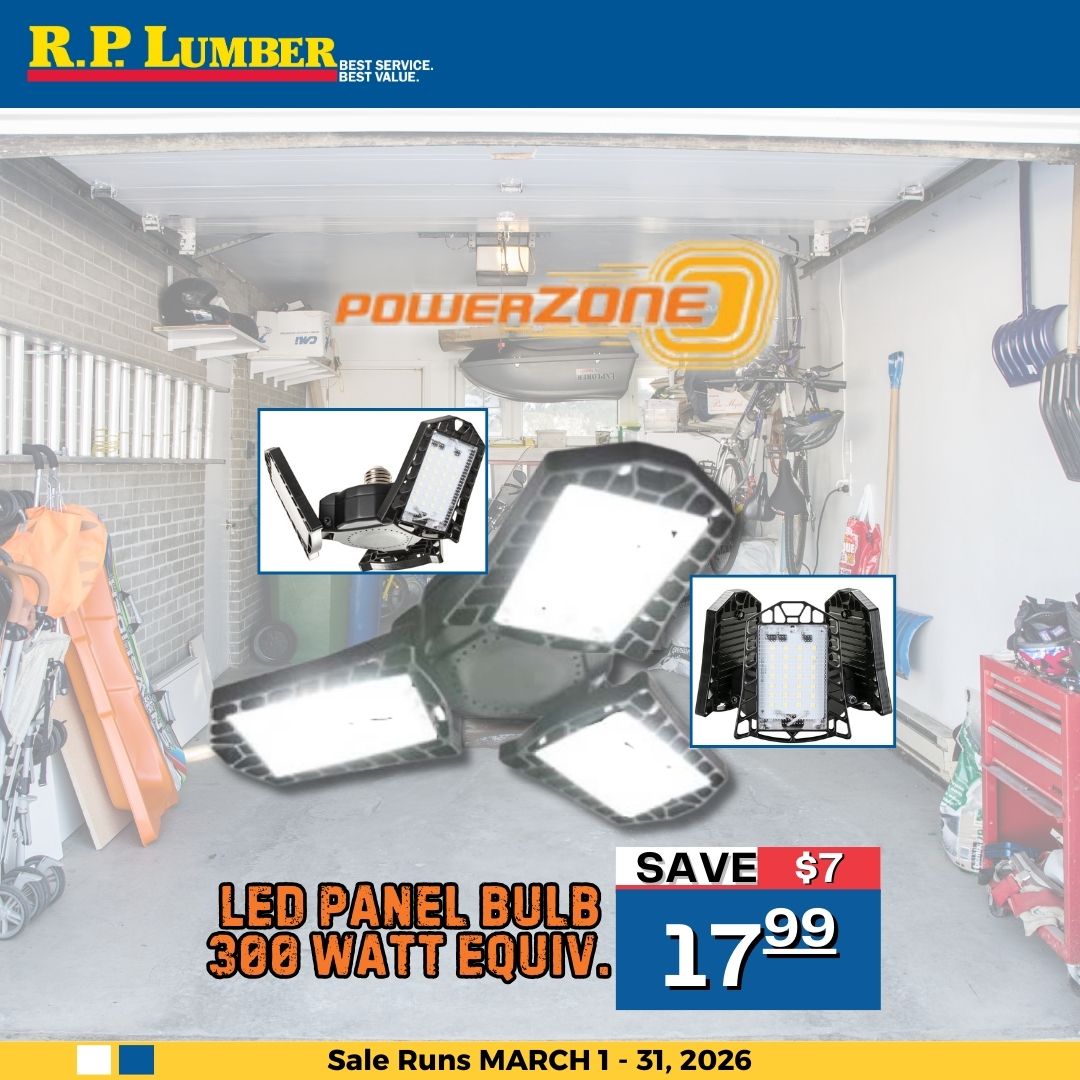 R.P. Lumber Company Facebook ad from Mar 1, 2026