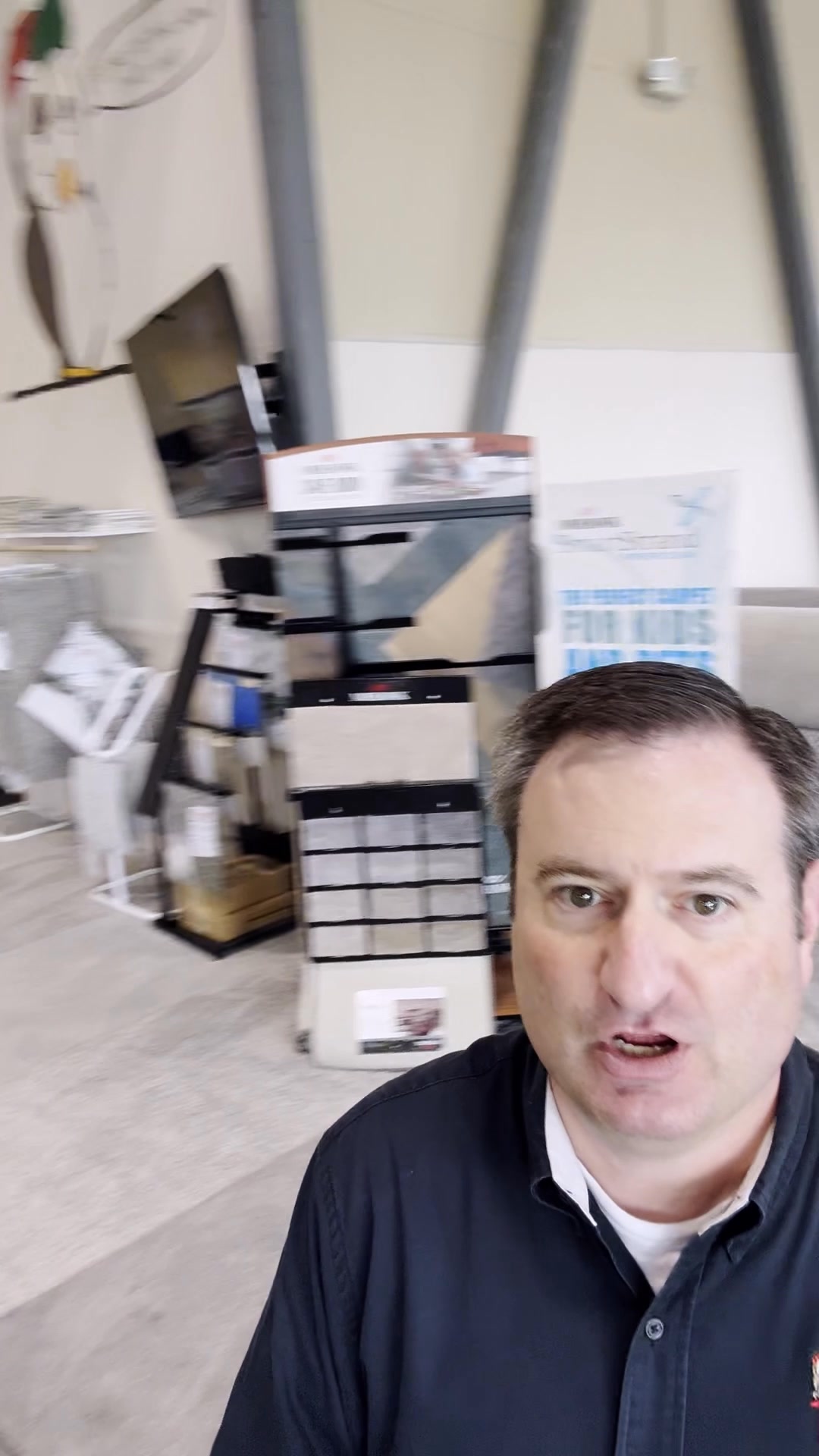 Floors To Your Home Facebook ad: 20,000 Sq. Ft. of In-Stock Flooring