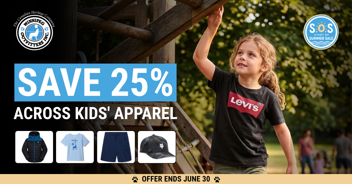 Winnipeg Outfitters Inc. Facebook ad