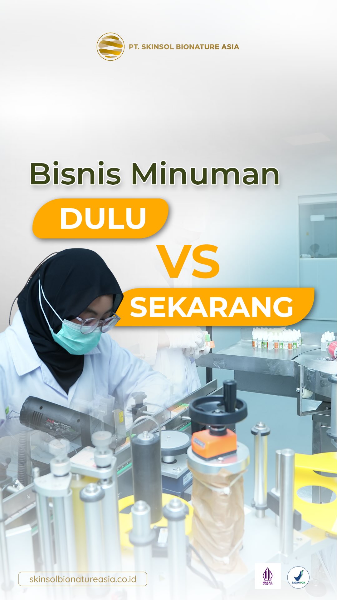 PT SkinSol Bionature Asia Facebook ad: Siapa nih yang suka males minum jamu gara-gara…