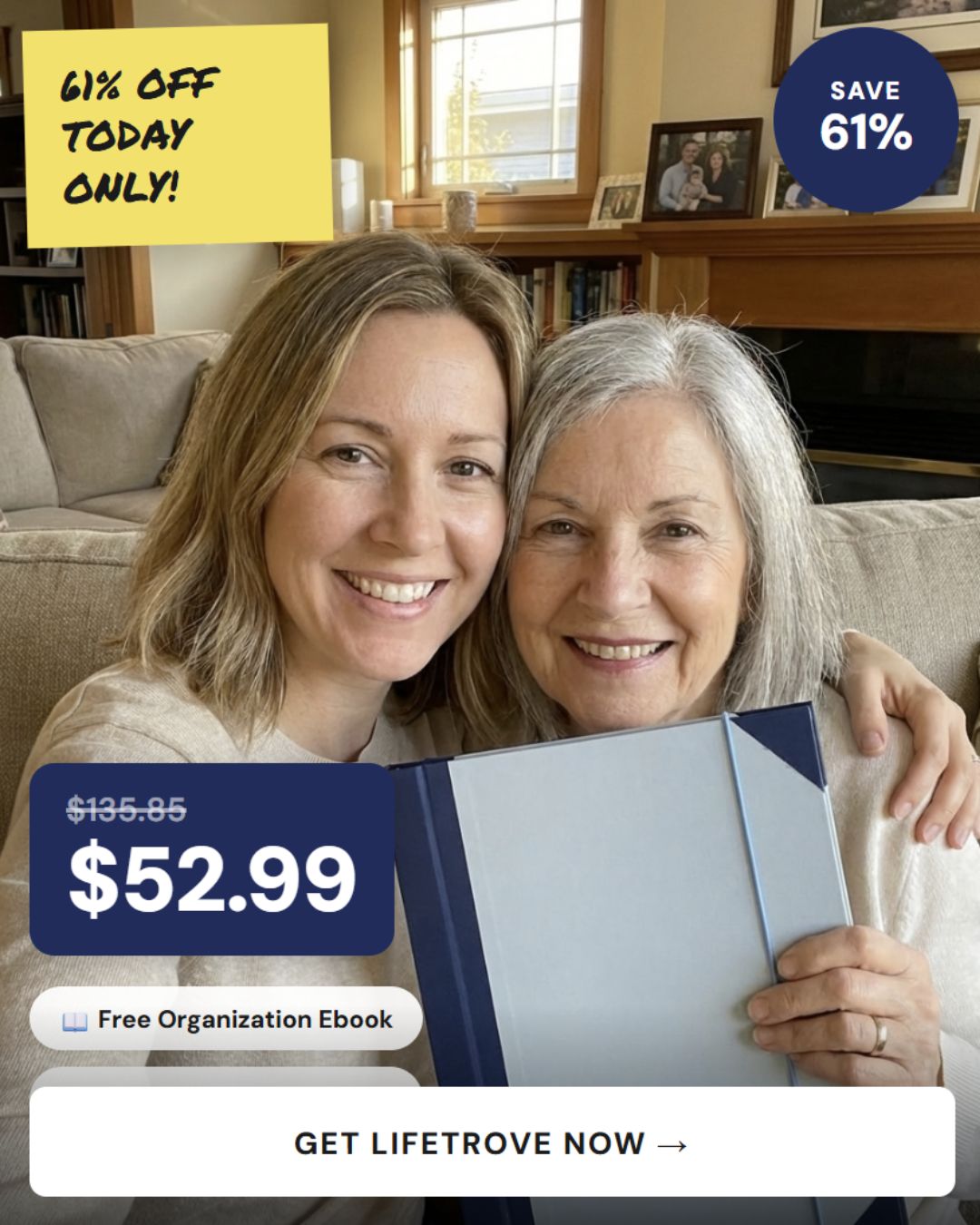 LifeTrove Facebook ad