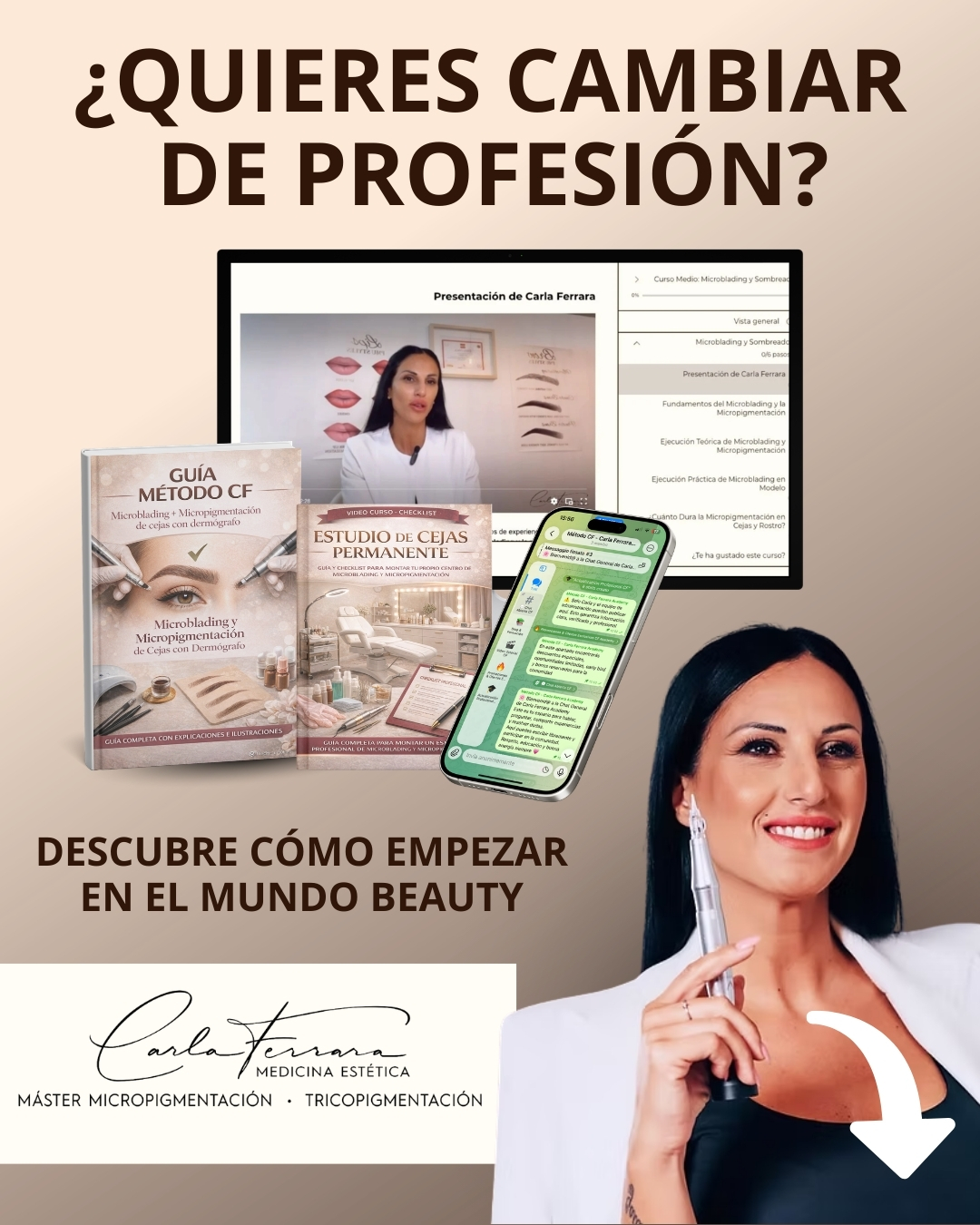 Carla Ferrara Micropigmentista Estetica Medicale Facebook ad: ¡No lo pierdas!