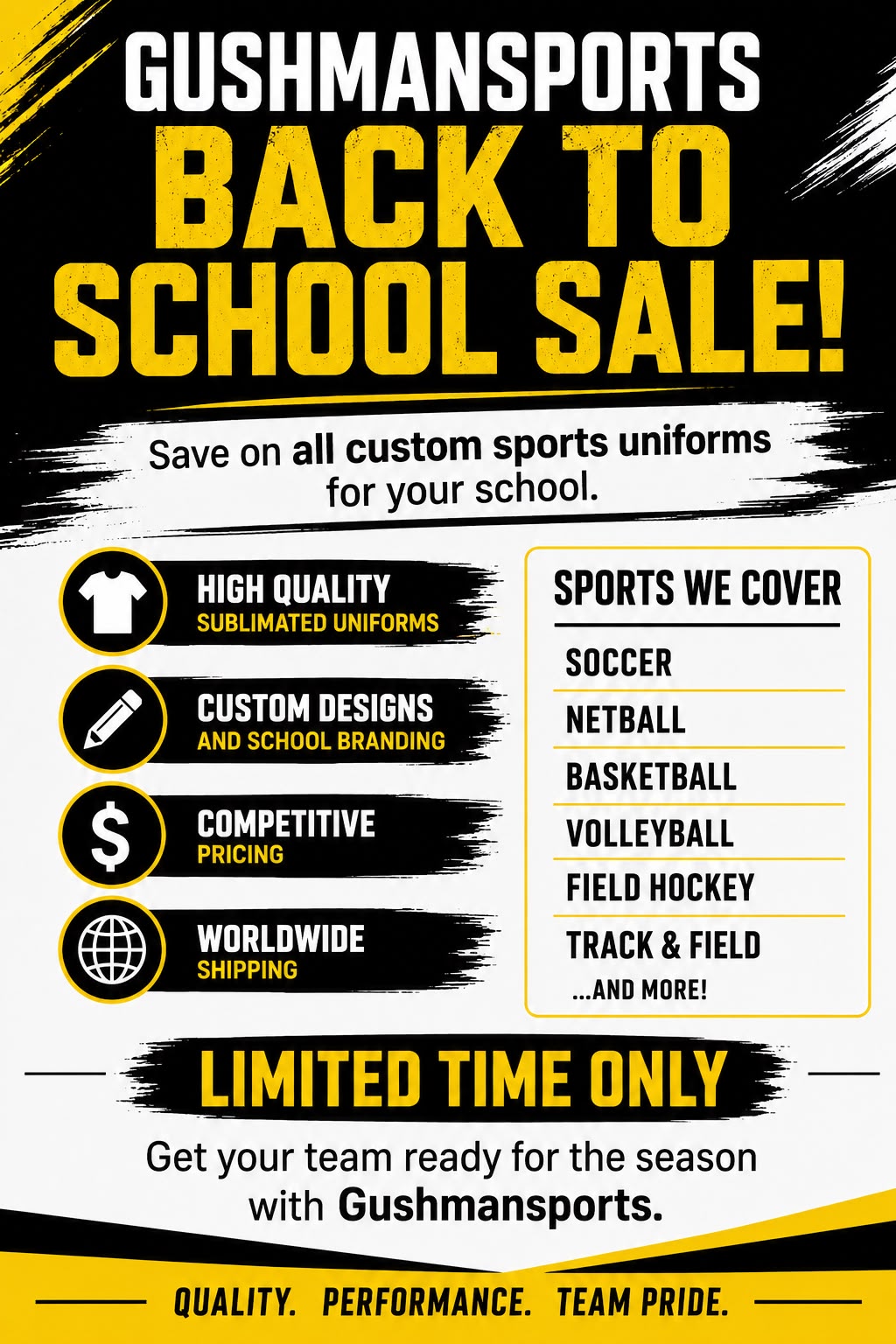 Gushman Sports Facebook ad