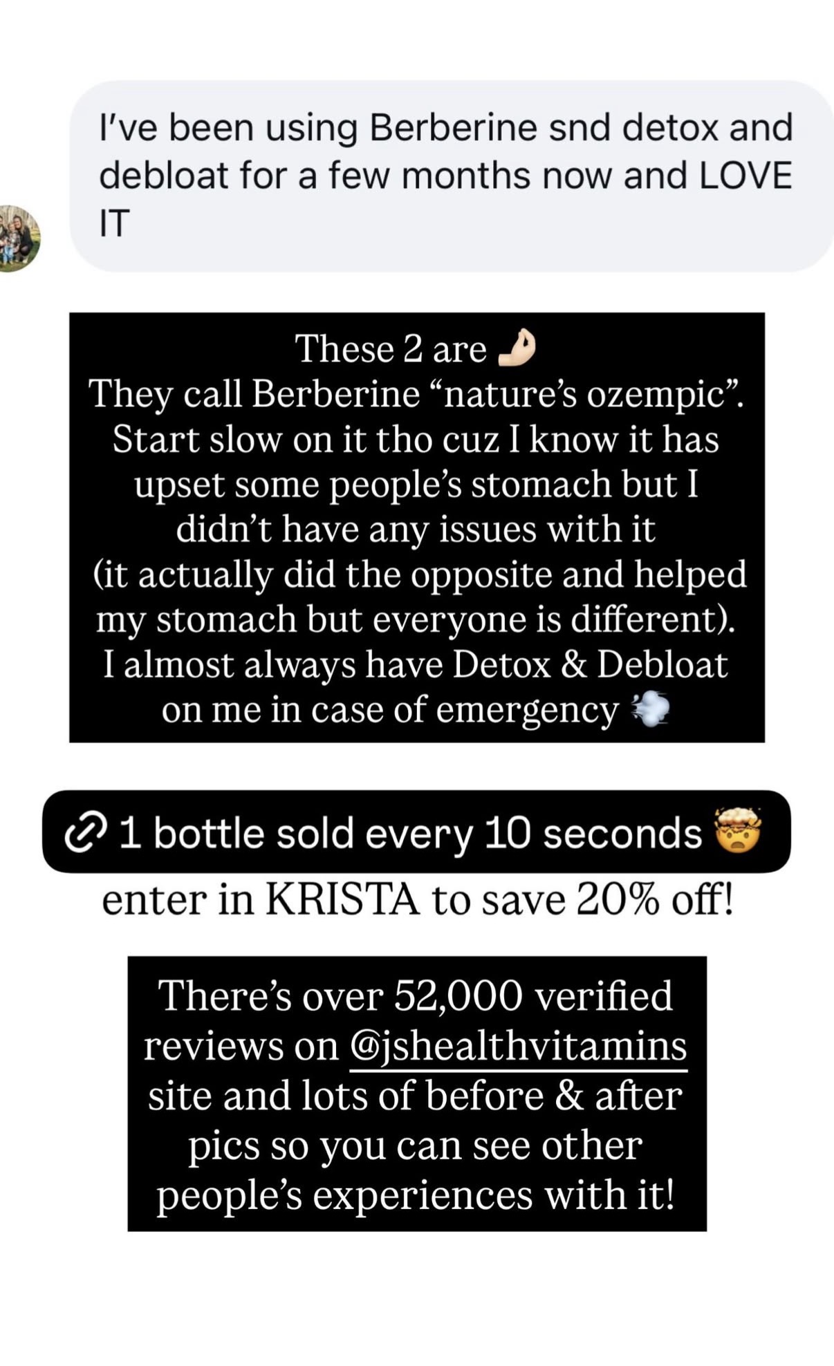 Krista Horton Facebook ad