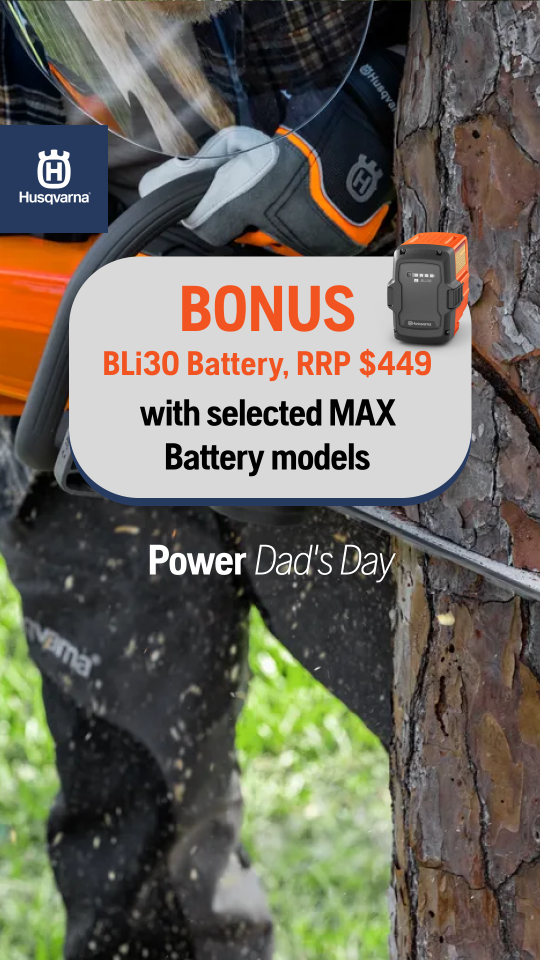 Husqvarna Facebook ad
