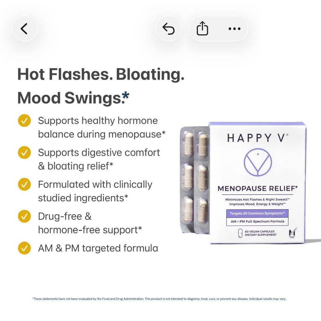 Happy V Facebook ad