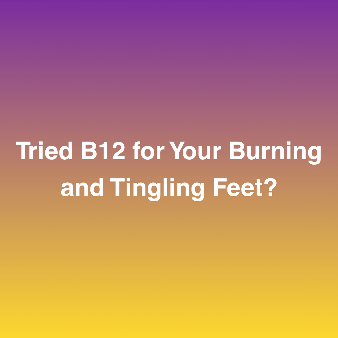 The Nerve Health Community Facebook ad: Read this if you have burning and tingling feet