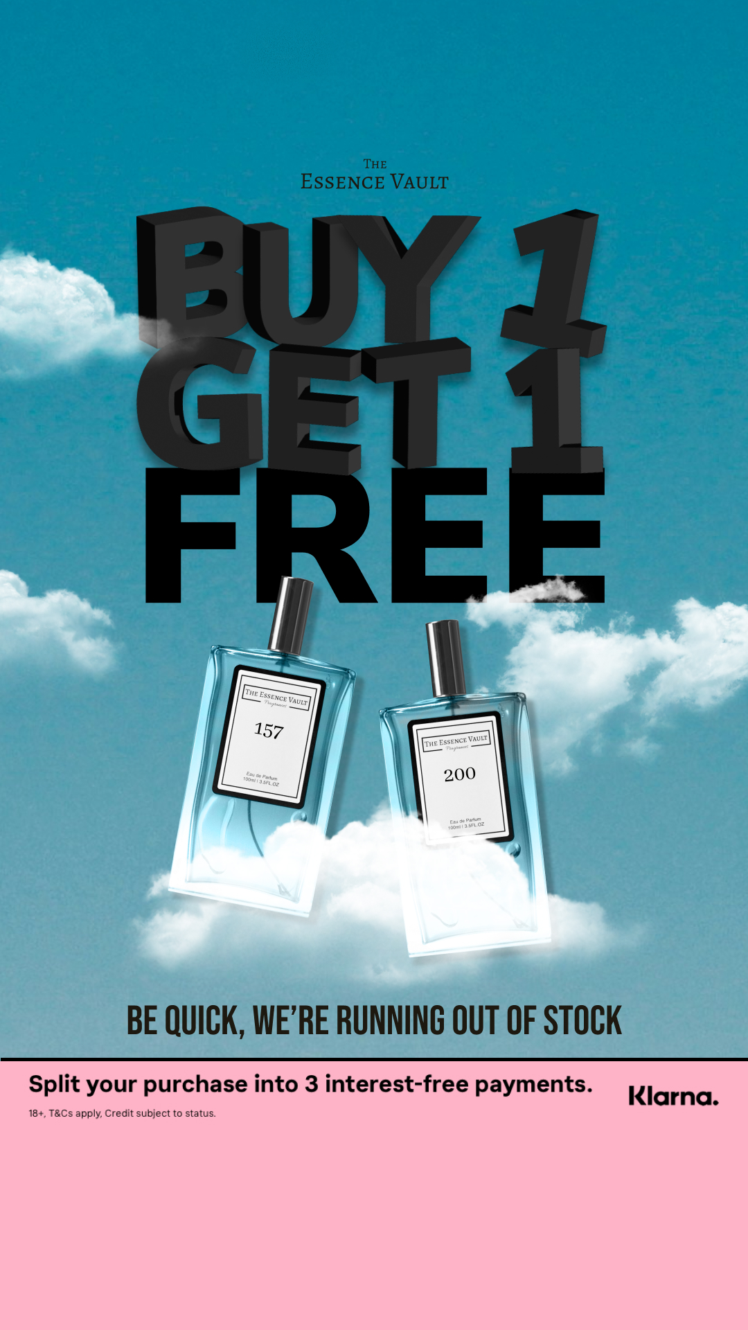 The Essence Vault Facebook ad