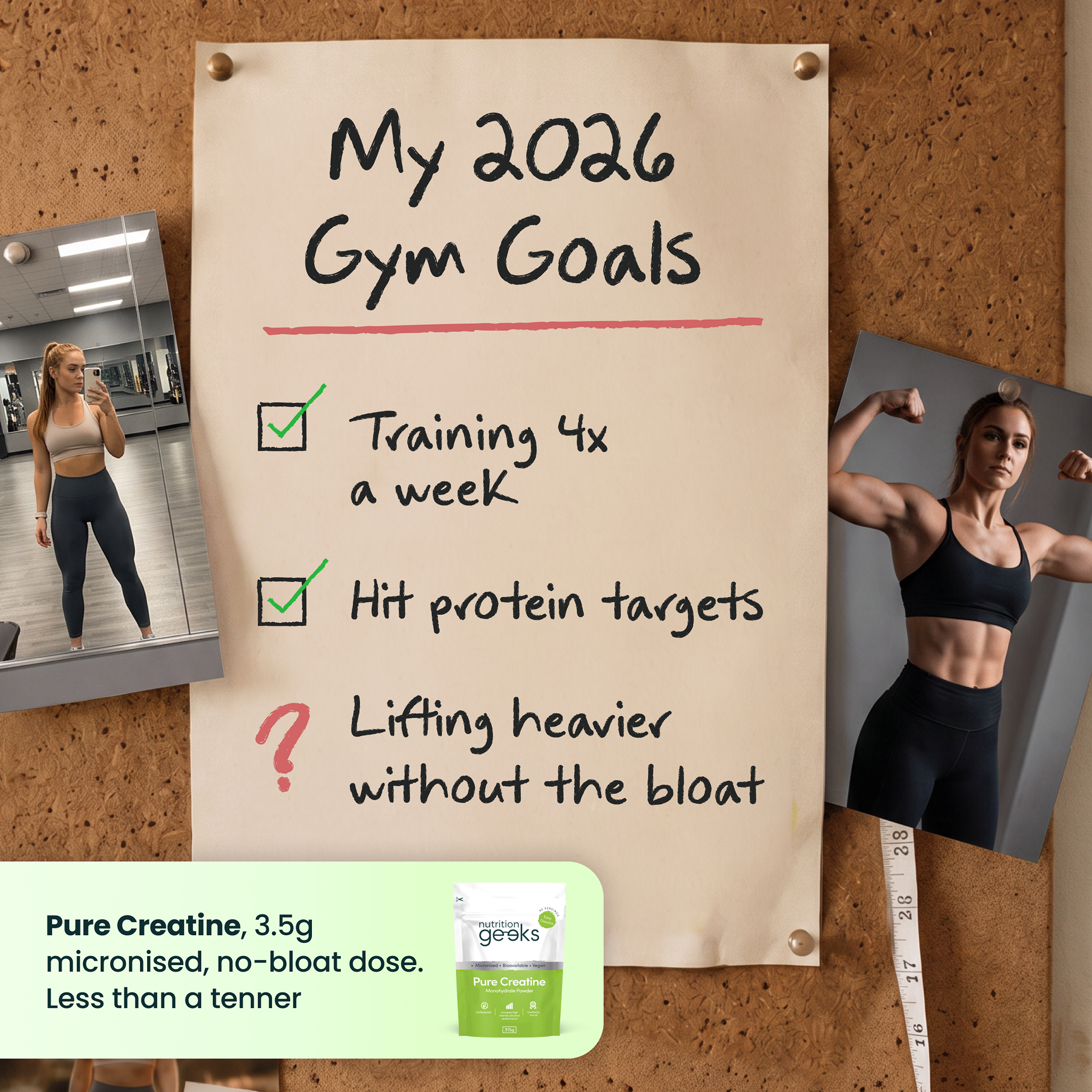 Nutrition Geeks Facebook ad