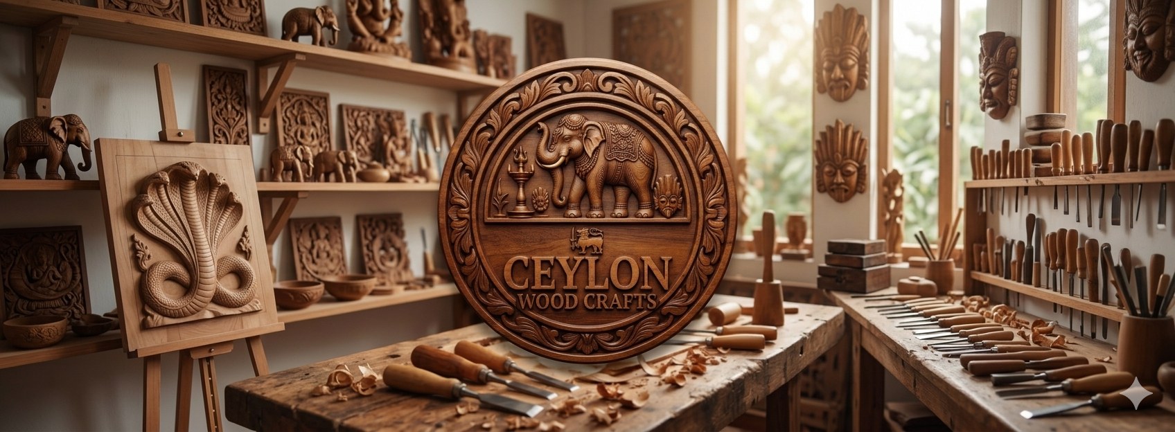 ceylon wood crafts Facebook ad
