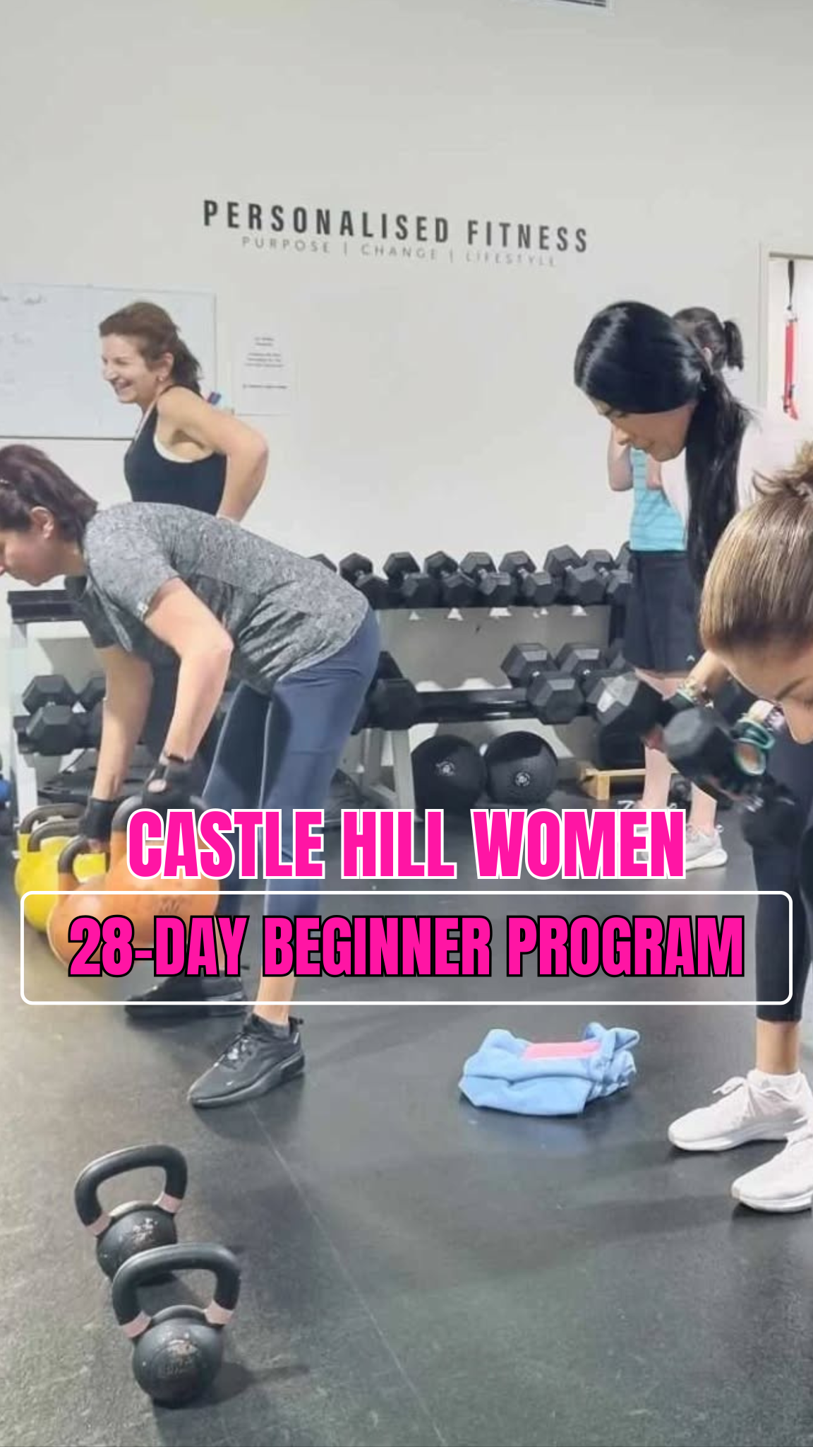 Personalised Fitness Personal Training Castle Hill Facebook ad from Nov 6, 2025