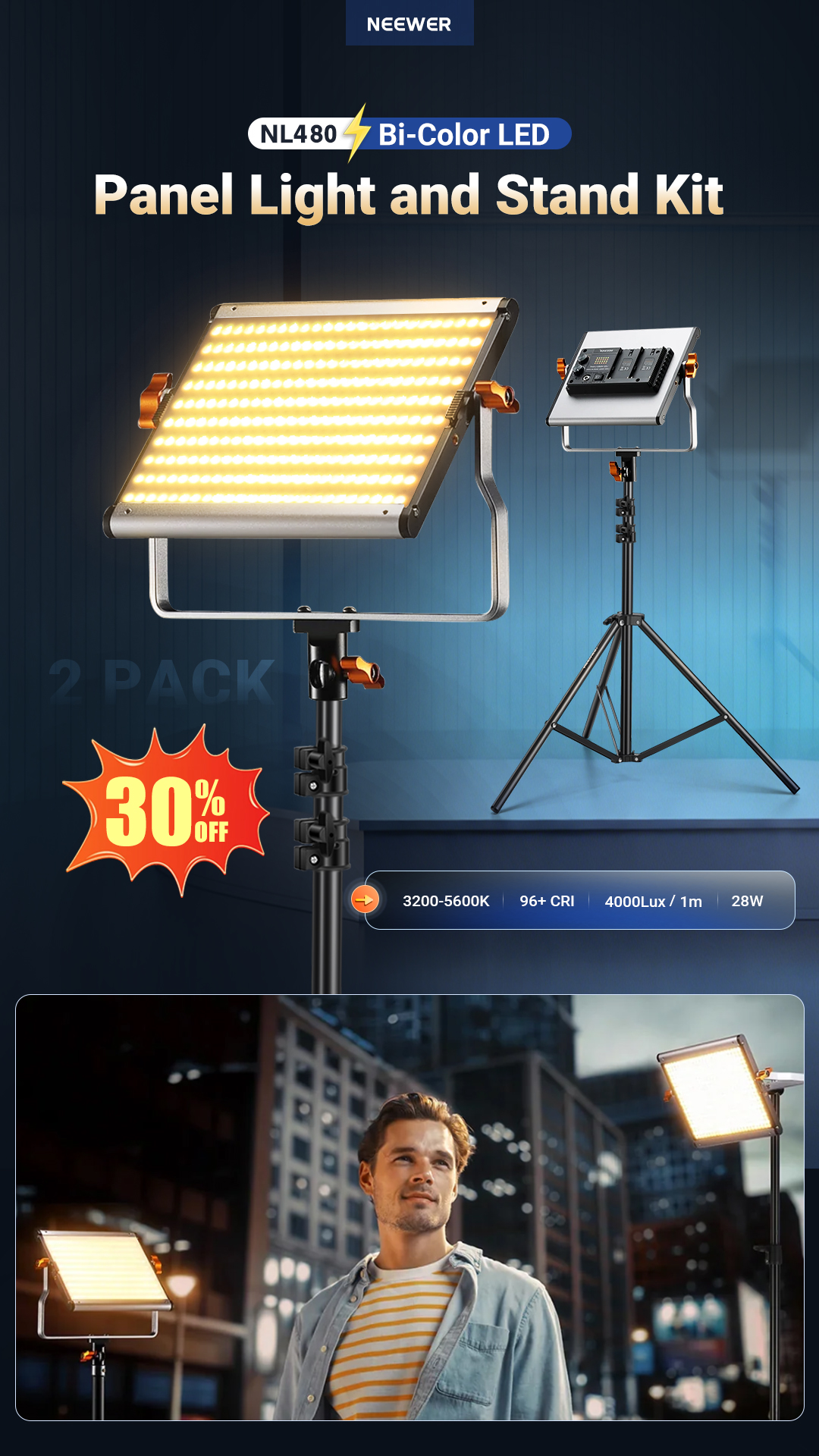 Neewer Facebook ad from Mar 17, 2026