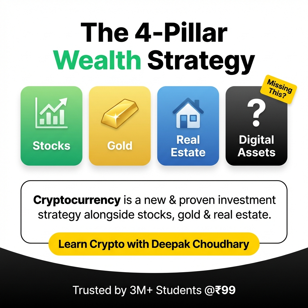 Deepak Digital Wealth Facebook ad: Why 1,400+ Professionals Chose This Blockchain Education…
