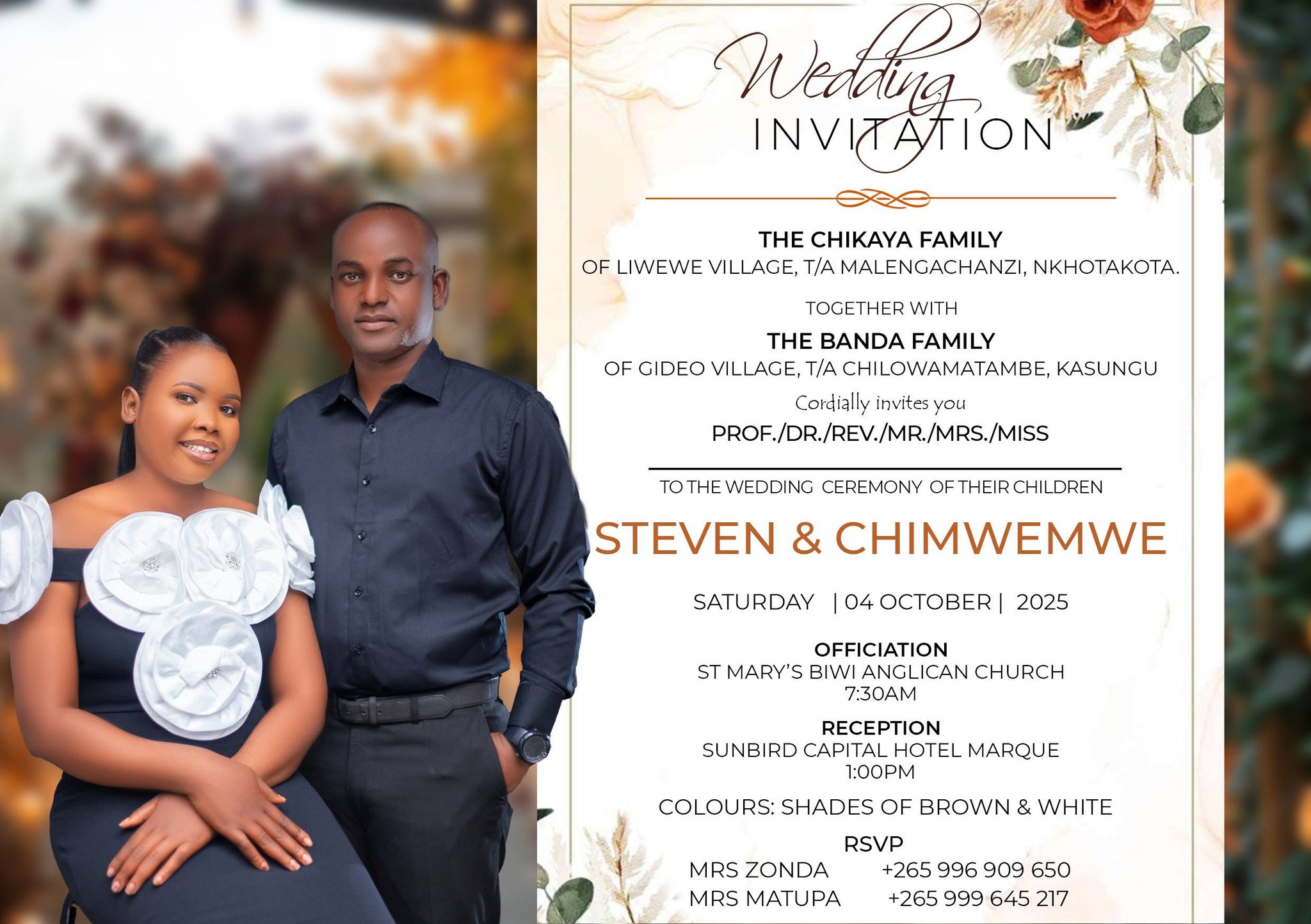 Inspire creations Facebook ad: Make your special day memorable with beautifully designed…