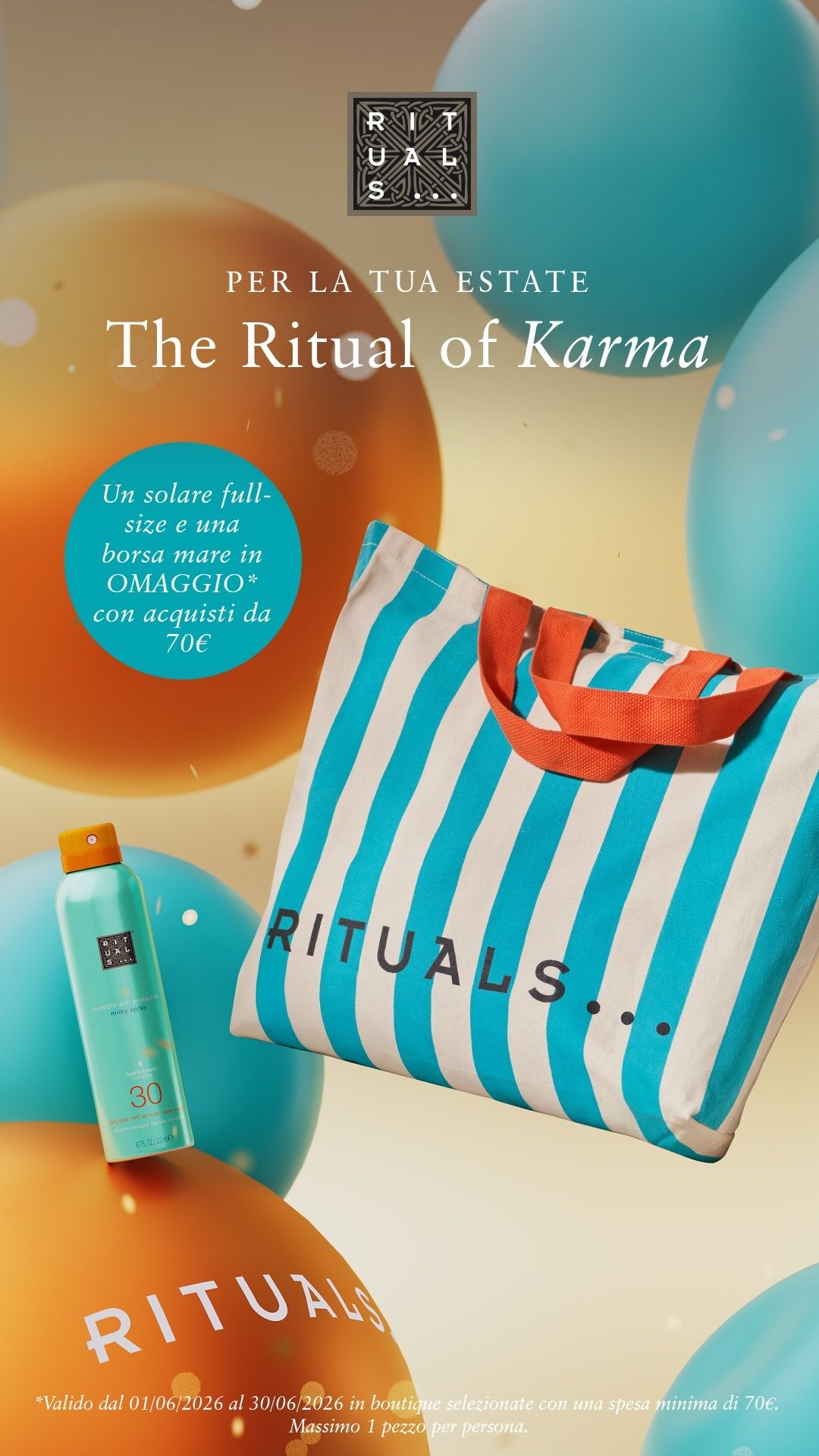 Rituals Cosmetics Facebook ad