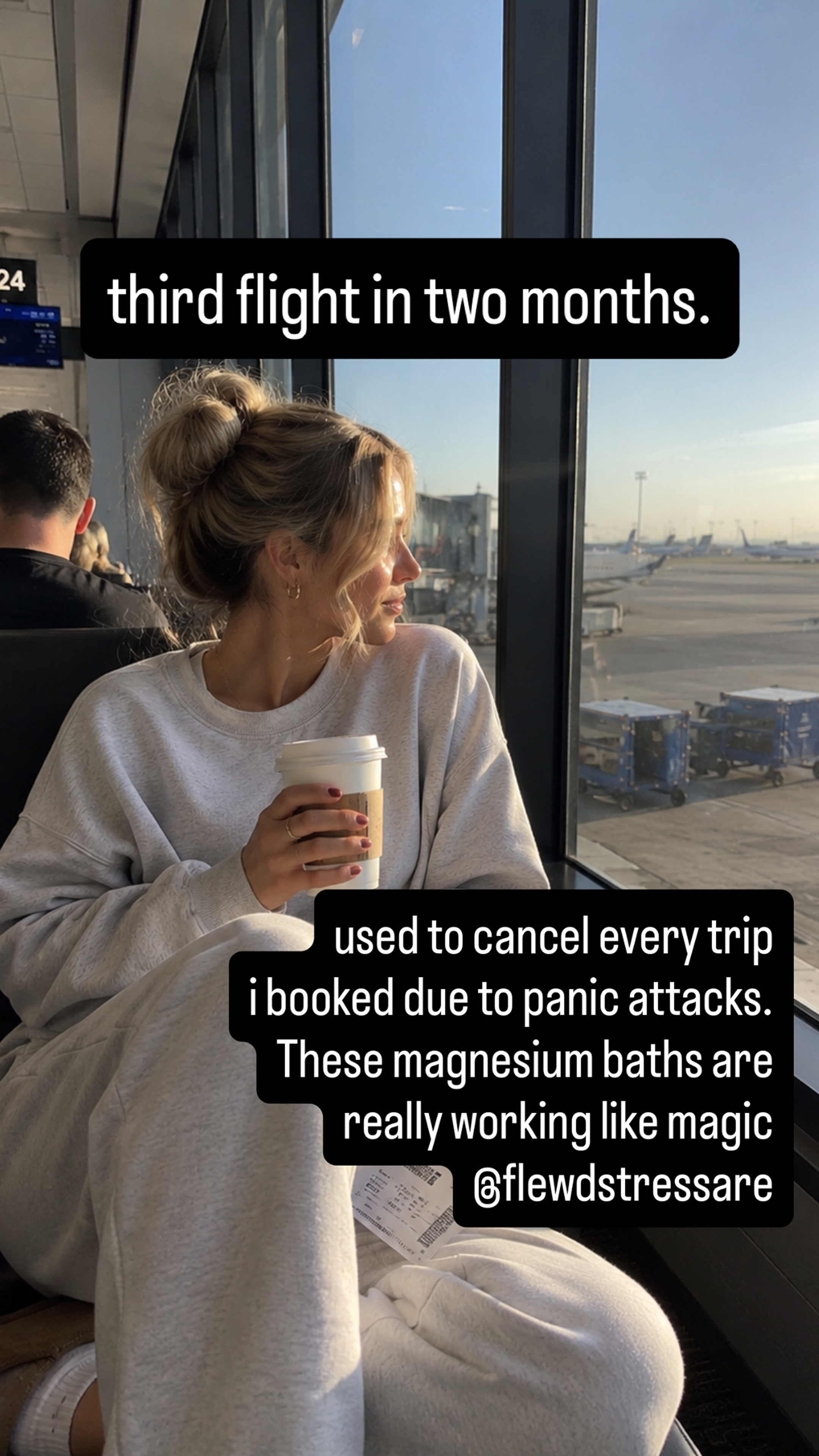 Flewd Stresscare Facebook ad