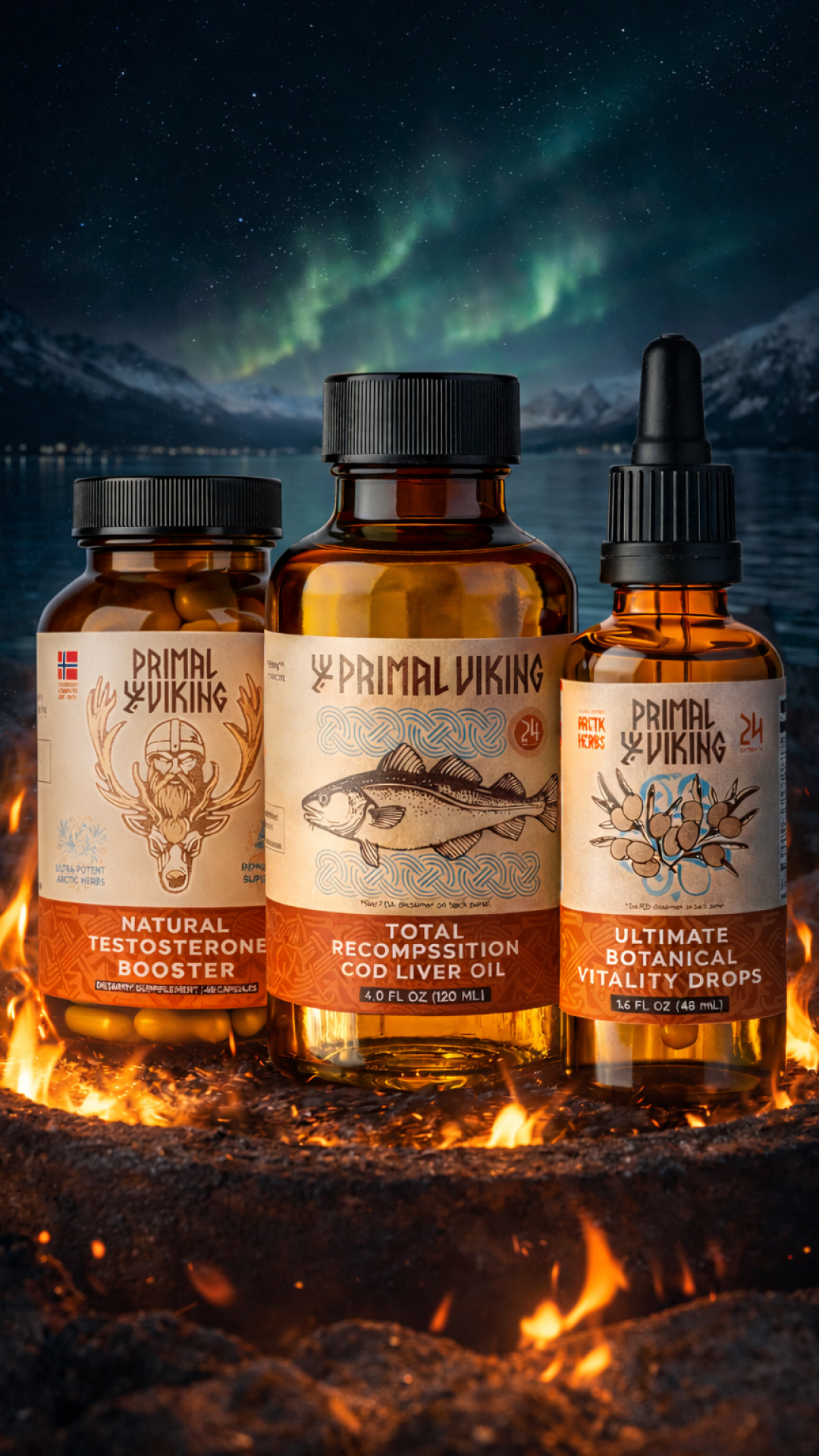 Primal Viking Facebook ad