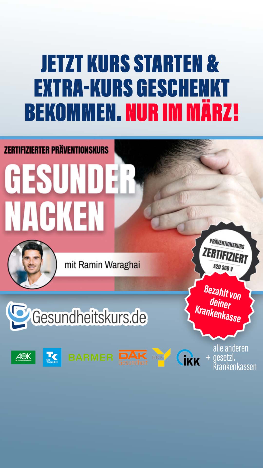Gesundheitskurs.de Facebook ad