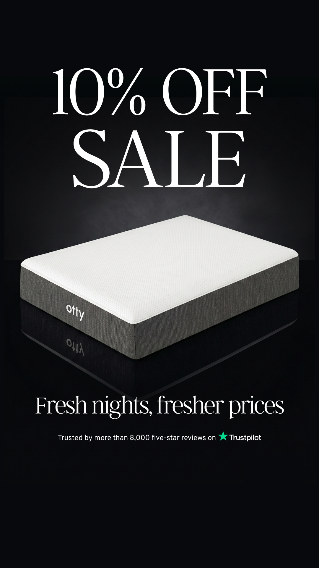 OTTY Mattress Facebook ad