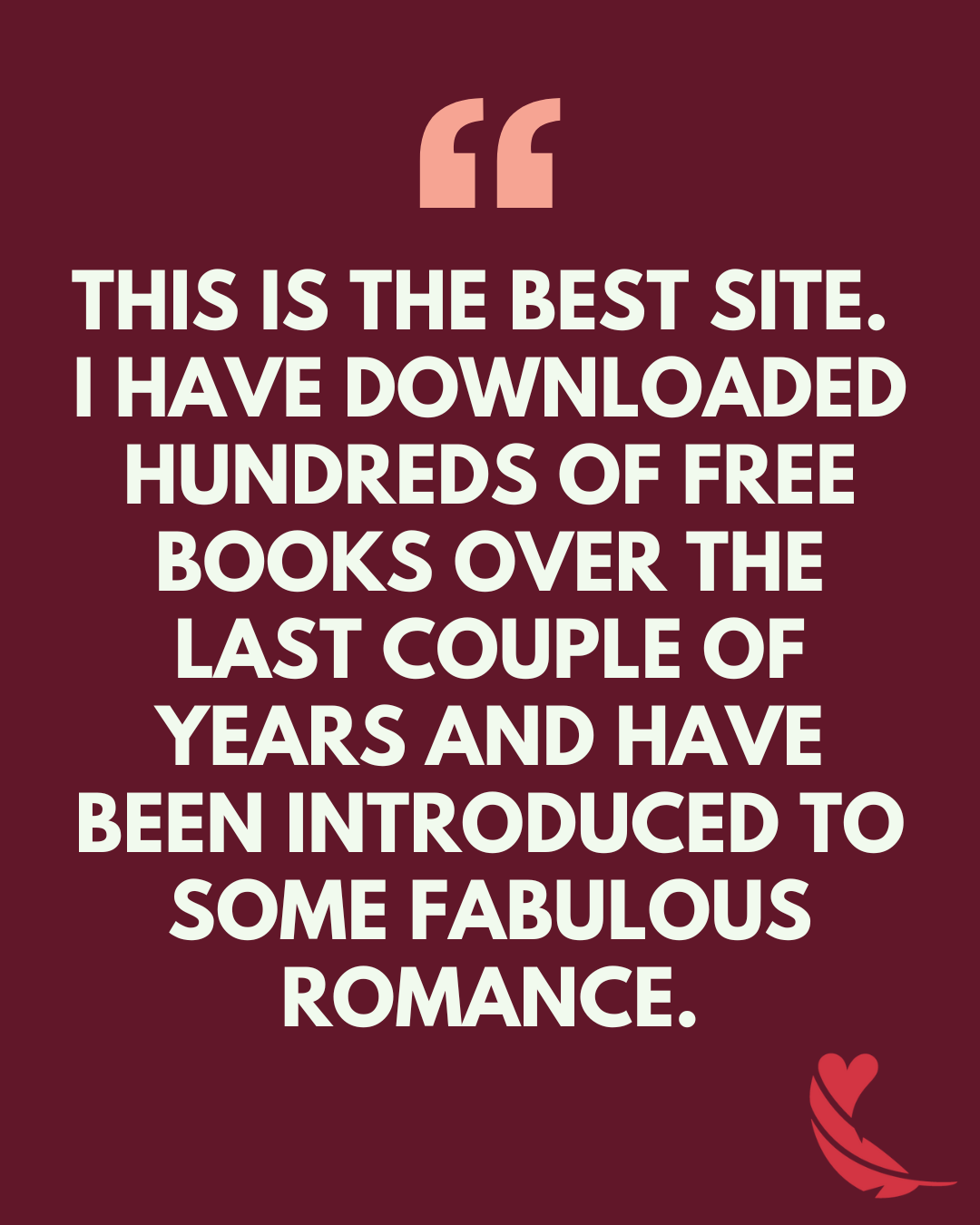 Red Feather Romance Facebook ad