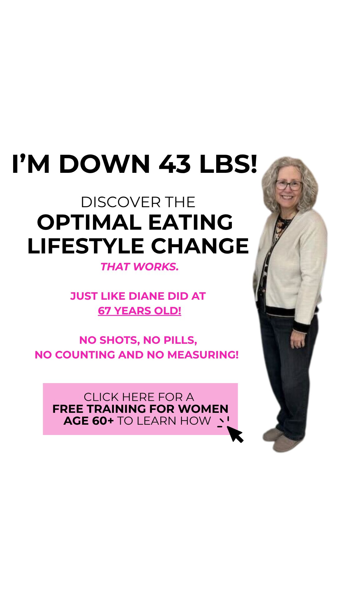 Trisha Mandes, MPHN, Nutritionist Facebook ad
