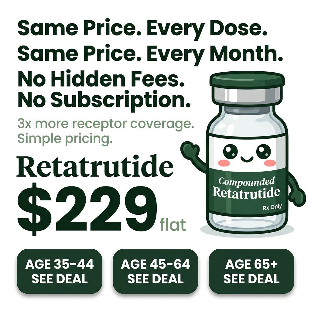 Dr Ray Callahan M.D. Facebook ad: Retatrutide - Only $229/mo, Ends Soon!