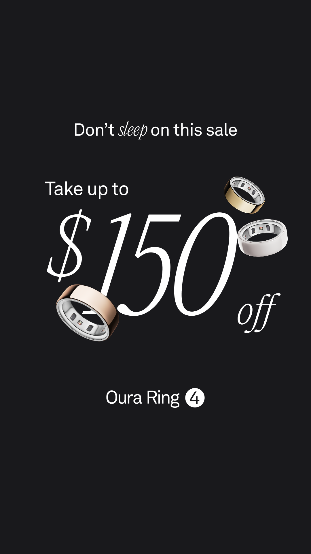 ŌURA Facebook ad