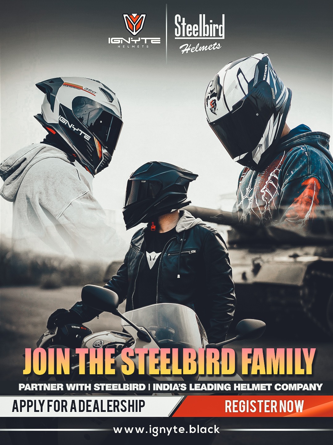 Steelbird Helmets India Facebook ad: Steelbird Helmets - Online bike accessories, helmets