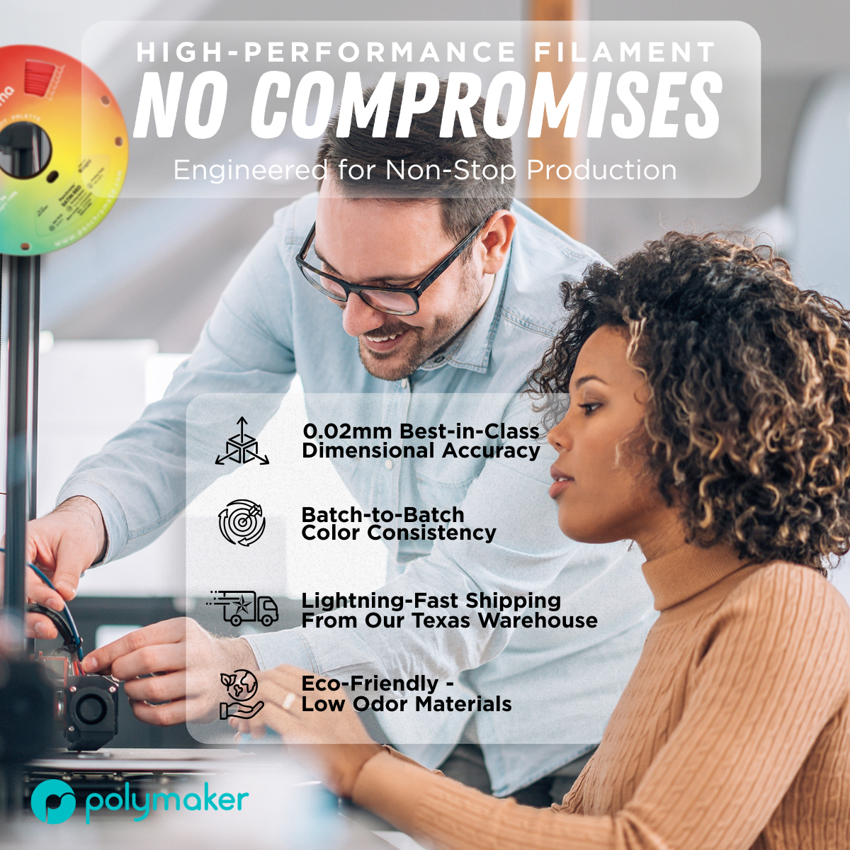 Polymaker Facebook ad