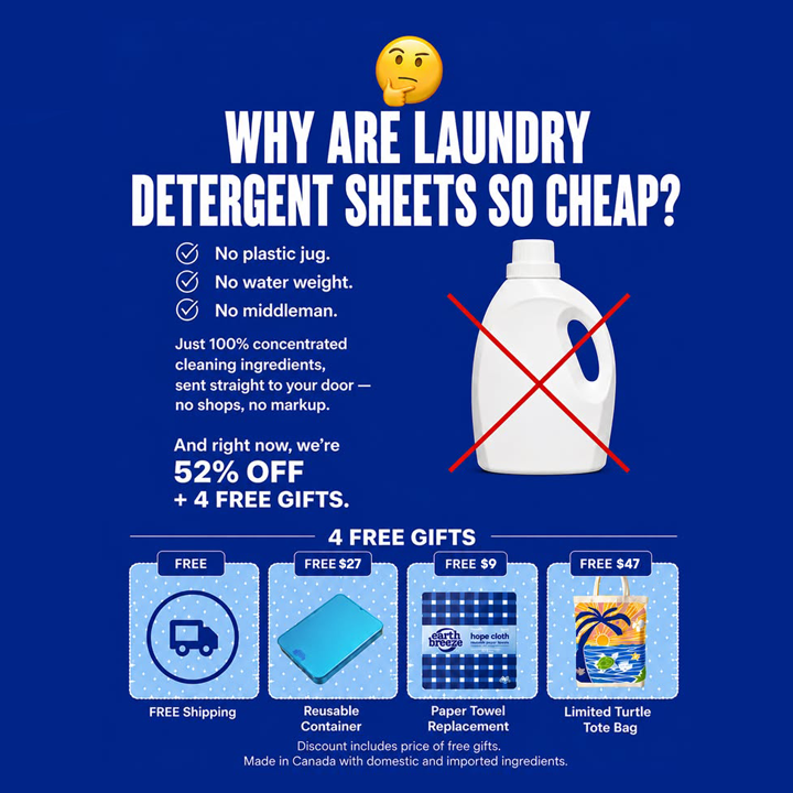 Earth Breeze Facebook ad