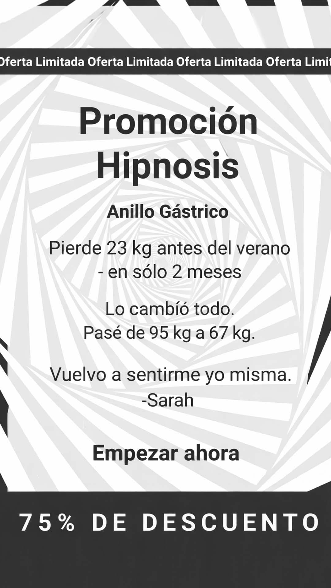Hypnozio: power of hypnotherapy Facebook ad