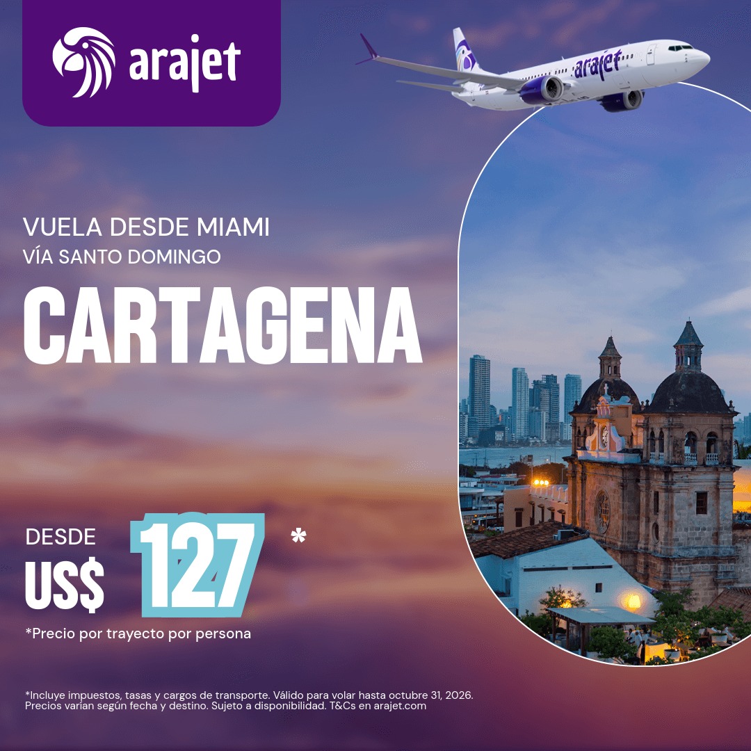 Arajet Facebook ad