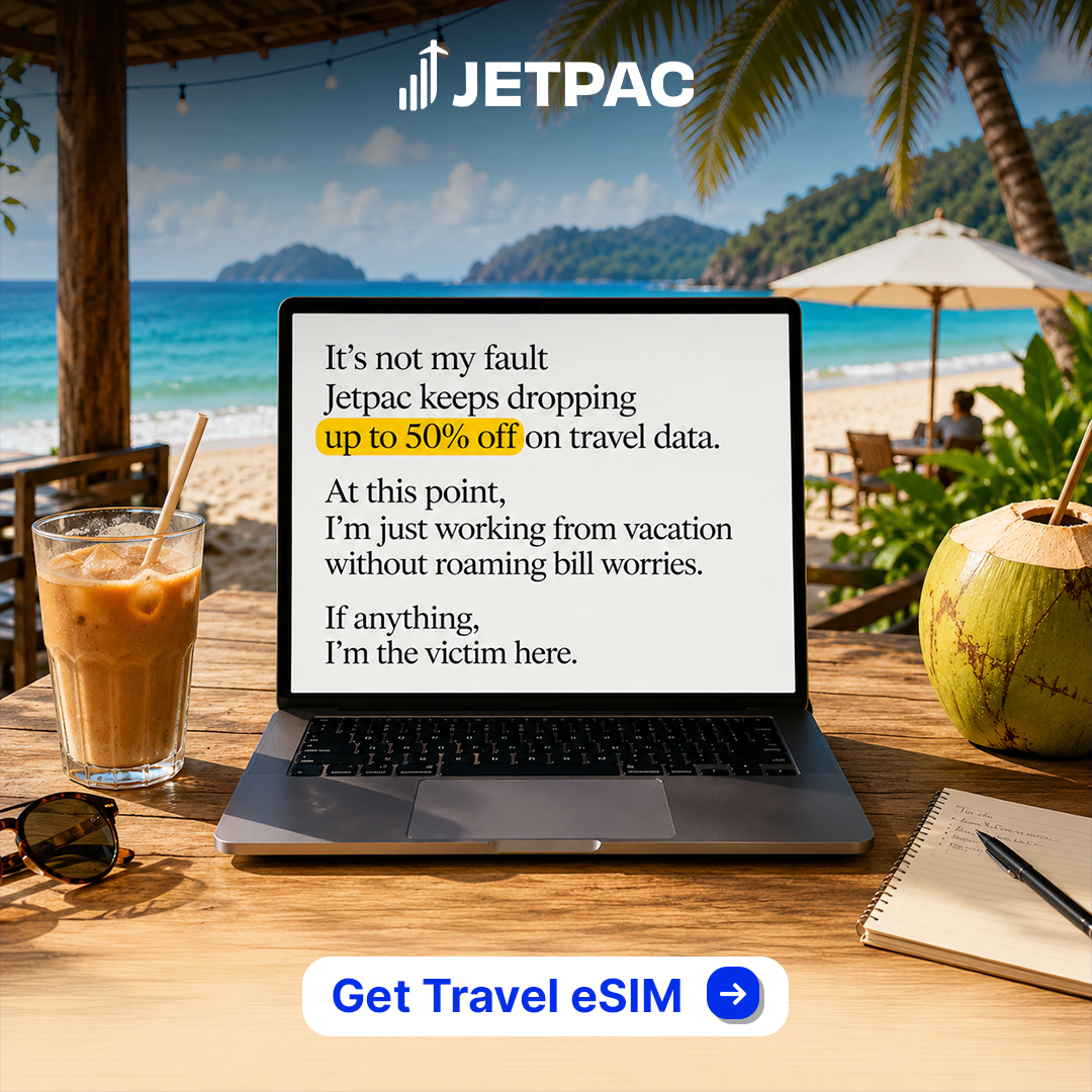Jetpac Facebook ad