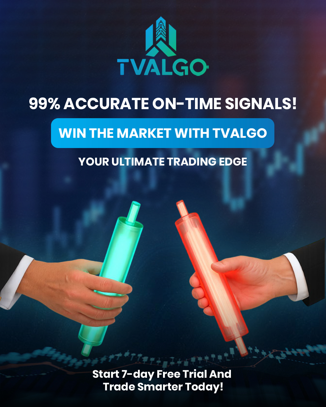 Tvalgo Facebook ad: 7-DAY FREE TRIAL