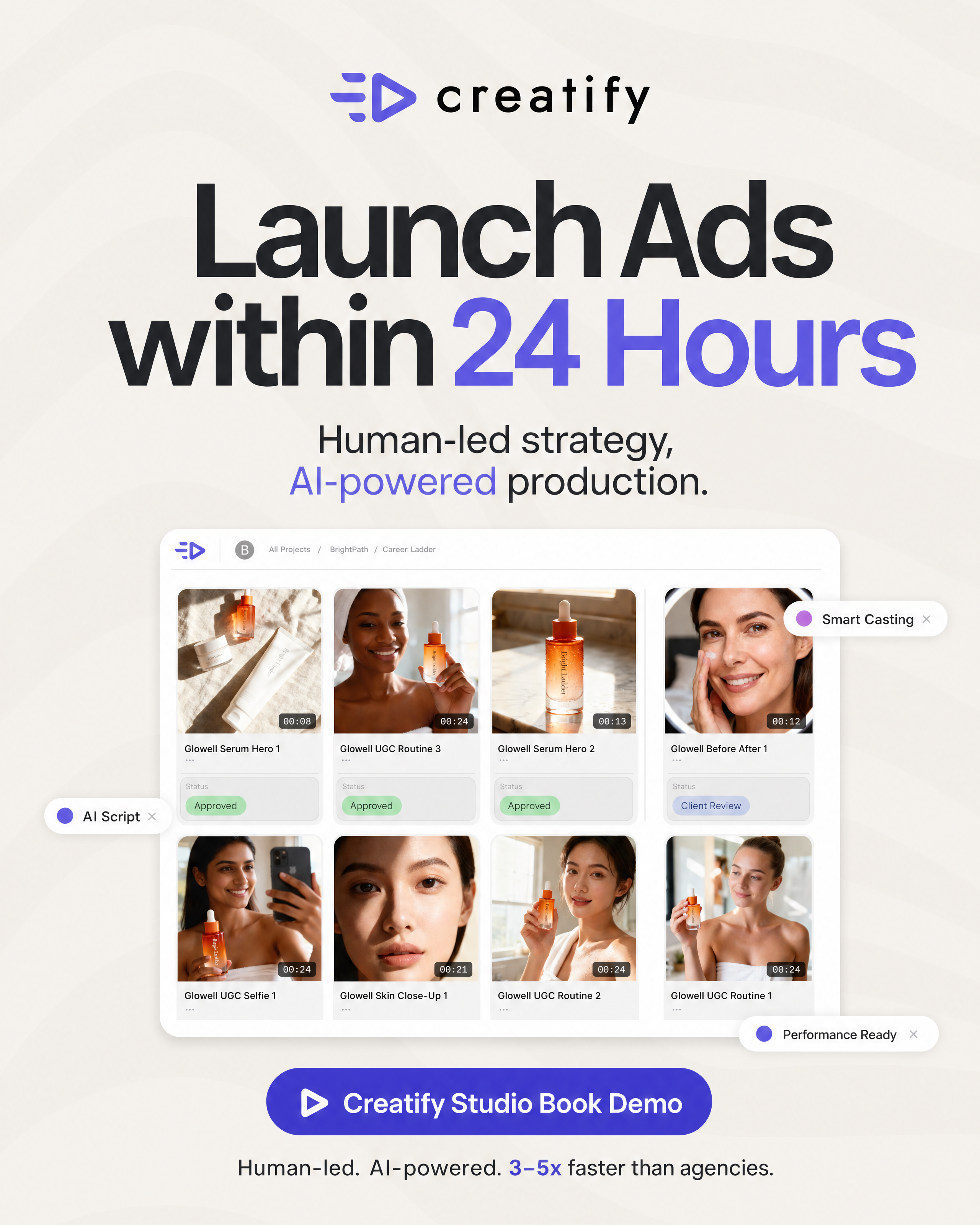 Creatify AI Facebook ad