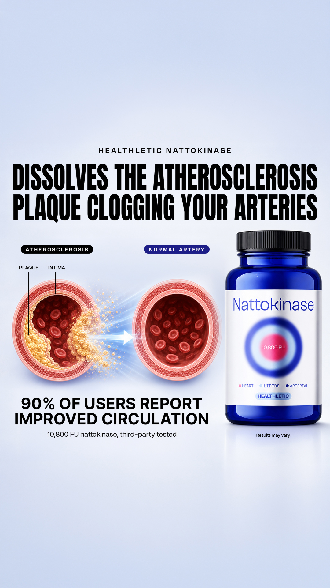 Healthletic Facebook ad