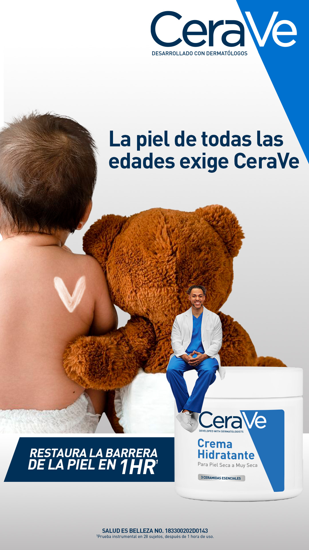 CeraVe Skincare Facebook ad from Feb 19, 2026