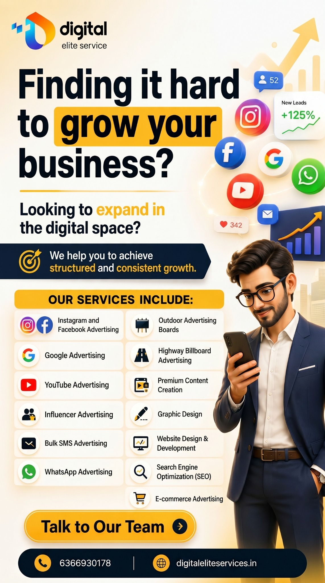 Digital Elite Service Facebook ad from May 30, 2026
