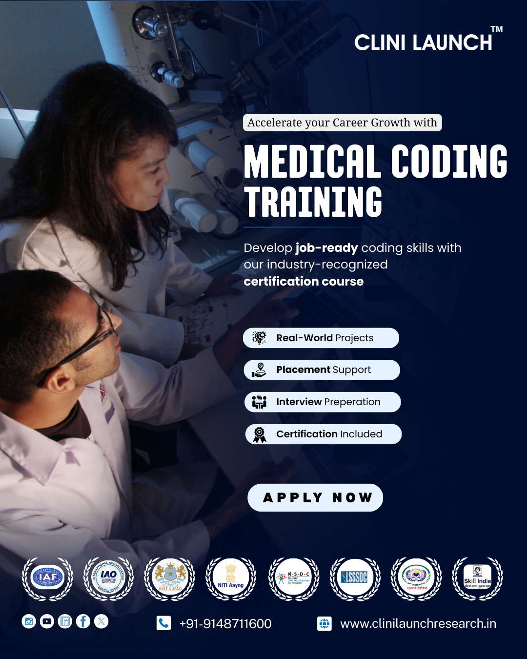 Clinilaunch Research Institute Facebook ad
