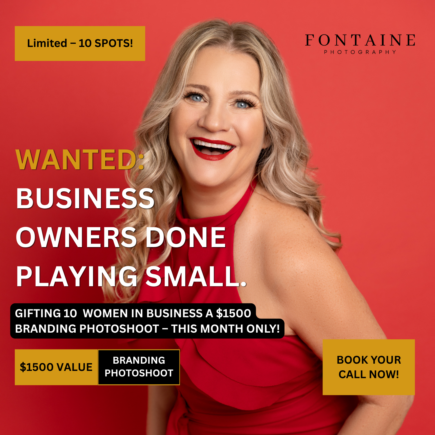Fontaine Photography - Vancouver Portrait Studio Facebook ad: Vancouver Women In Business [Branding Shoot]