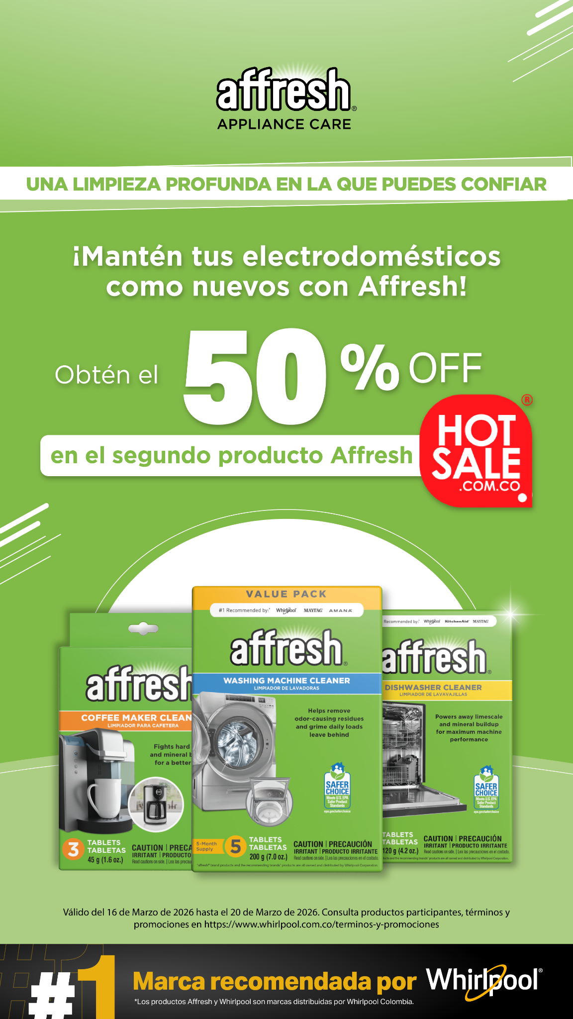 Whirlpool Facebook ad
