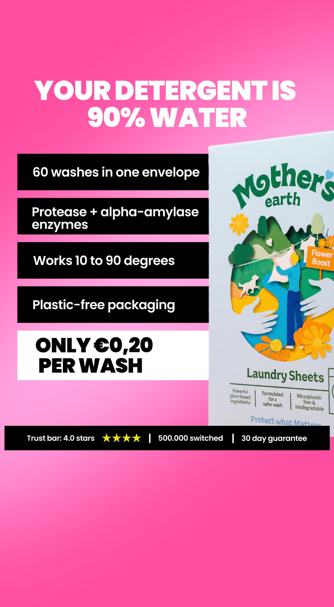Mothers Earth Facebook ad