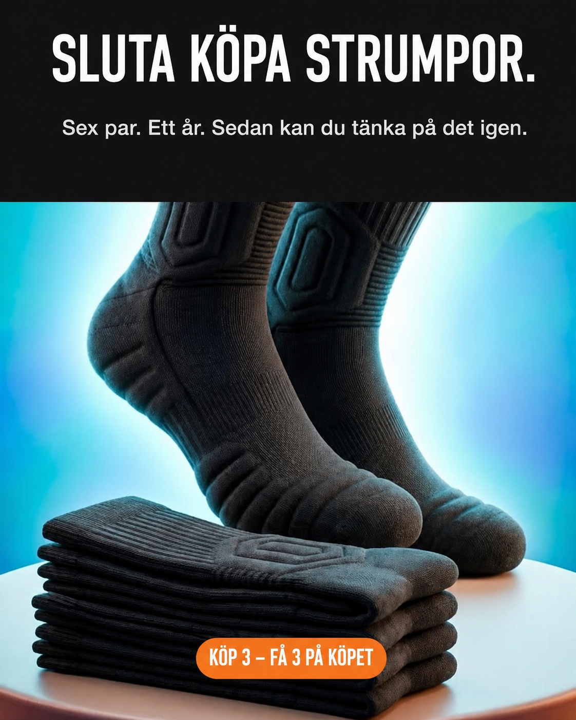 Needyknee Facebook ad: Gör betonggolv till heltäckningsmatta.
