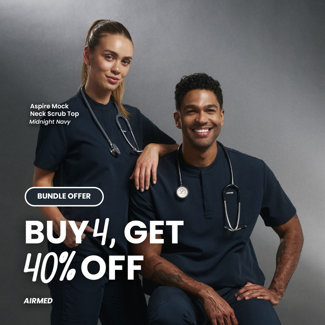 Airmed Scrubs Facebook ad