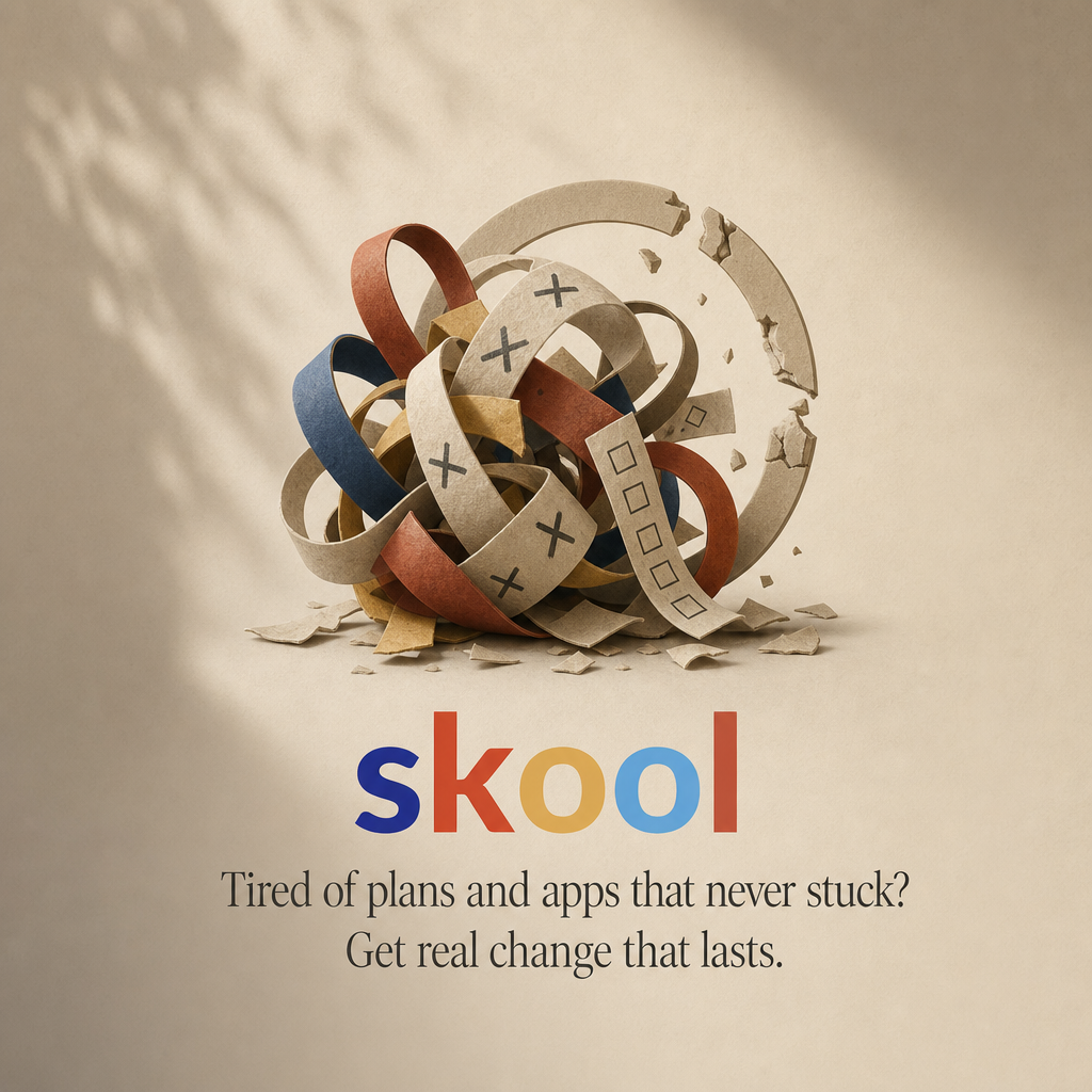 Skool Facebook ad