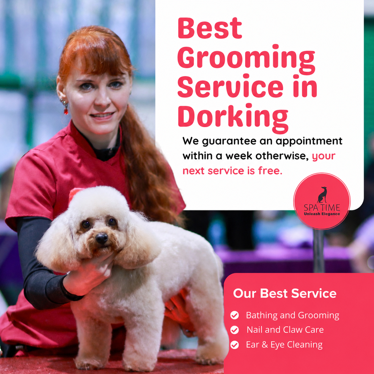 SPA TIME Pets Facebook ad