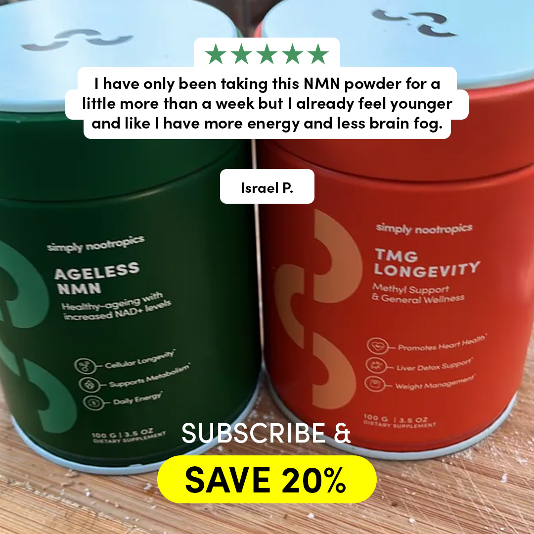 Simply Nootropics Facebook ad